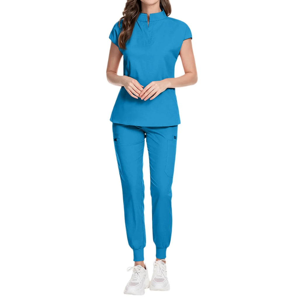 Scrubs Sets Beauty Costume High-Quality Scrubs Women Surgical Scrubs Set Scrubs Hospital Working Scrubs Set