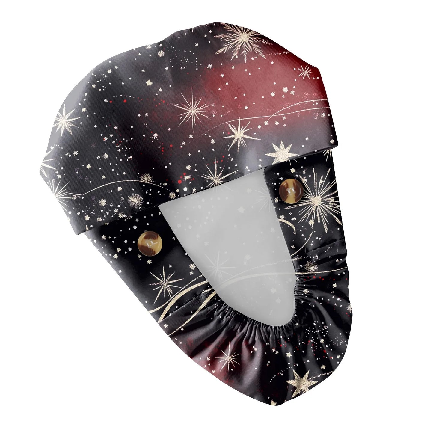 Christmas scrubs caps Pet shop hats Beauty Cleaning cap Wholesale prices cotton pet grooming nursing scrubs work cap