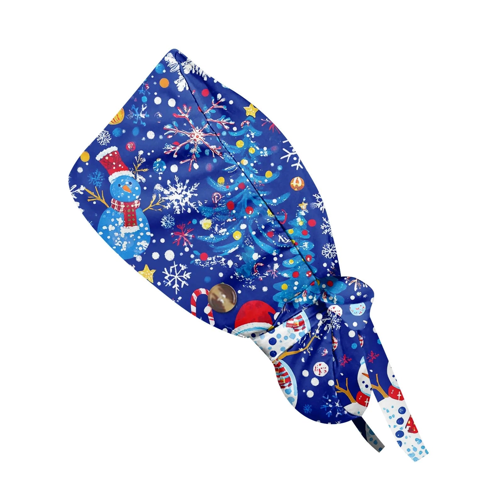 Christmas scrubs caps Pet shop hats Beauty Cleaning cap Wholesale prices cotton pet grooming nursing scrubs work cap