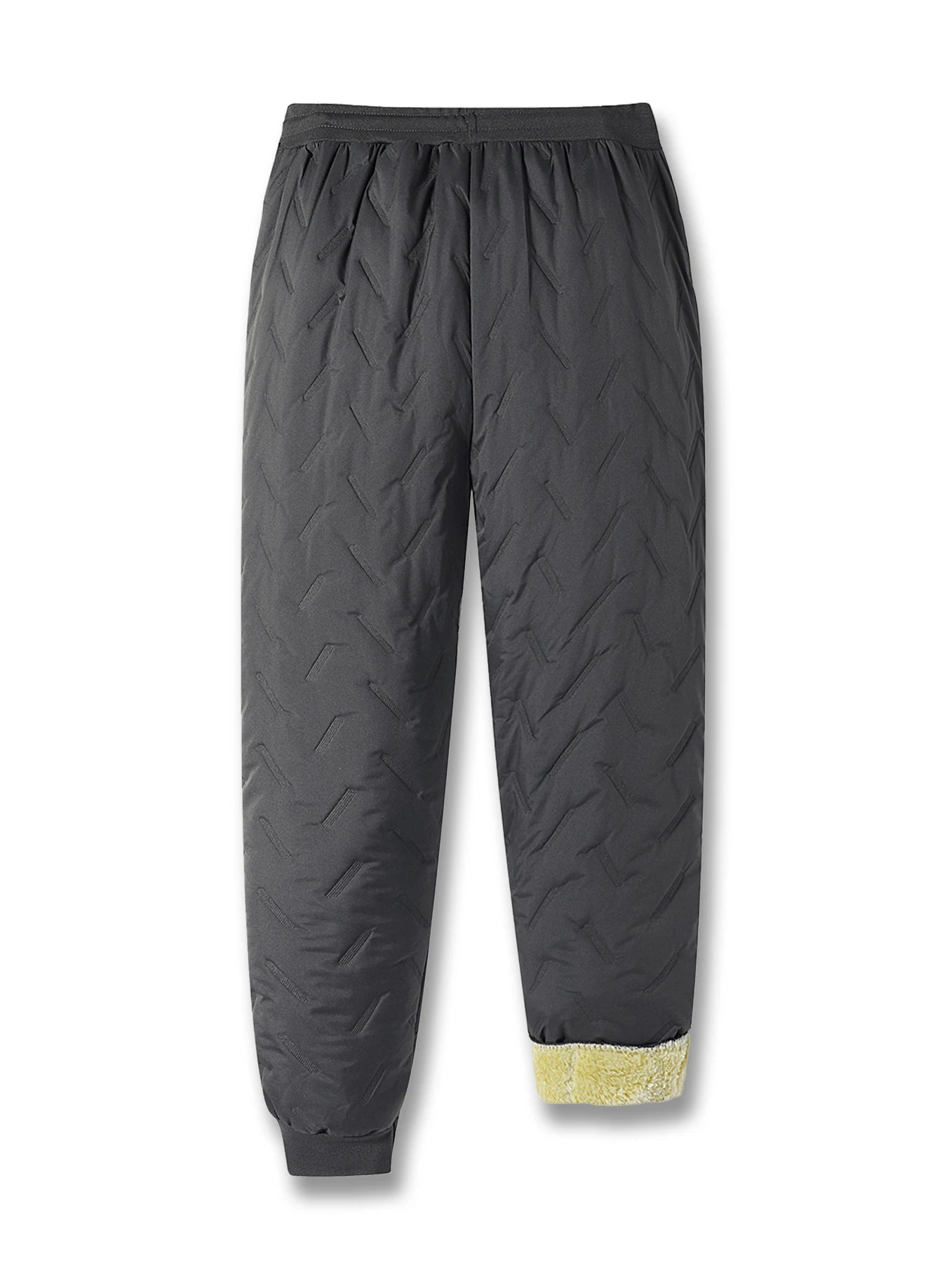 Winter Sweatwear Men Plush Thick Fleece Sweatpant Waterproof Windproof Warm Cotton Pants Lambswool Thermal Trousers Casual Pants