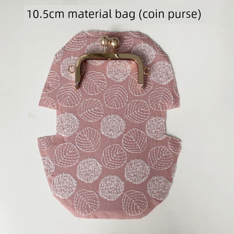 Machine Embroidery Extended Mobile Phone Bag Fabric