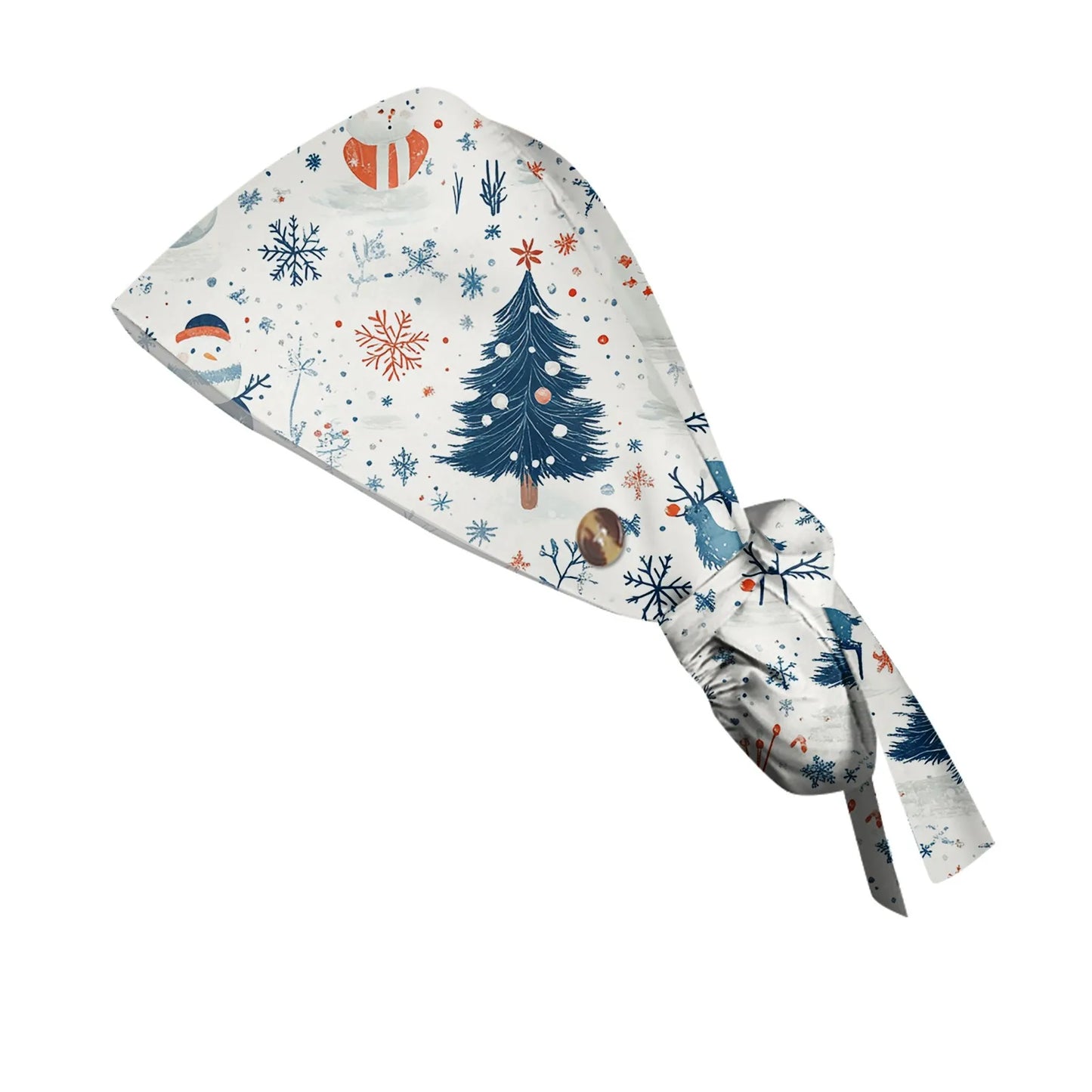 Christmas scrubs caps Pet shop hats Beauty Cleaning cap Wholesale prices cotton pet grooming nursing scrubs work cap