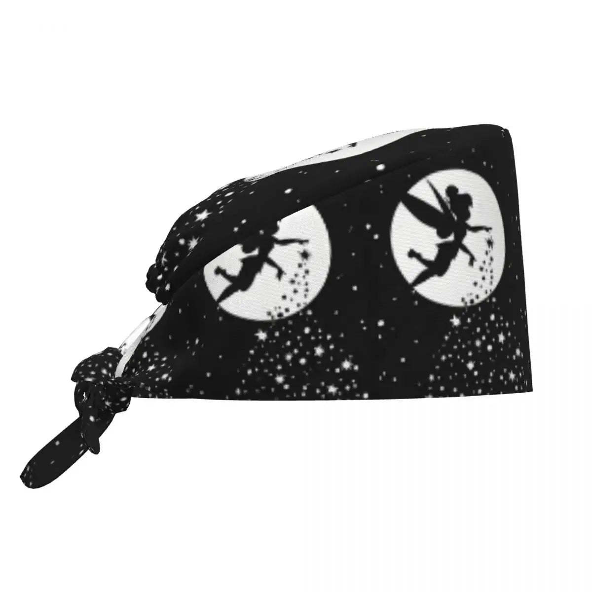 Custom Tinker Bell Breathable Nursing Work Cap Surgical Scrub Caps Unisex Nurse Medical Cap Cartoons Scrubs Hat Medical Surgical