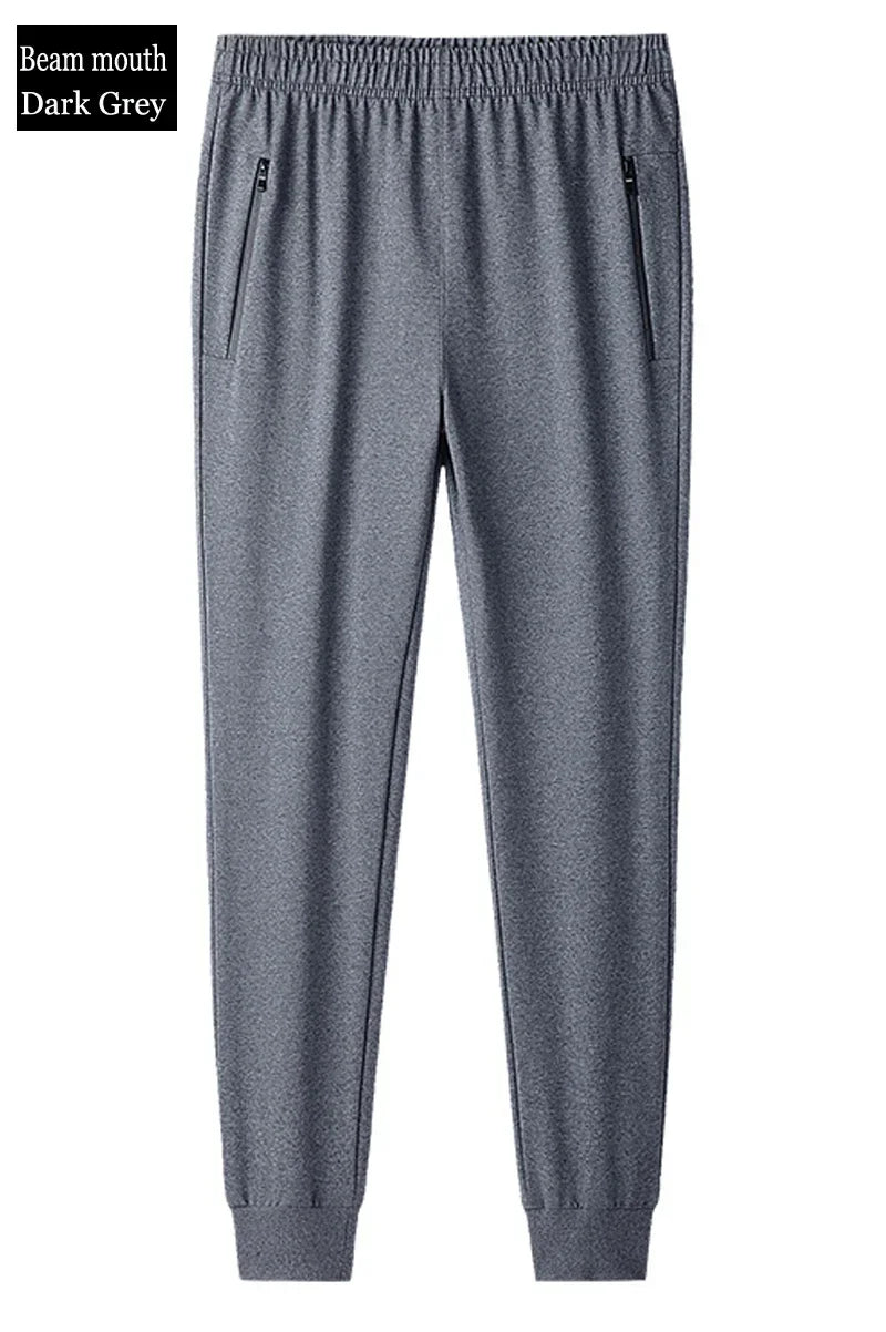 Plus size 7XL 8XL 9XL Mens Casual joggers Sports Pant Loose Version Fitness streetwear Running Trousers Workout Pants Sweatpants