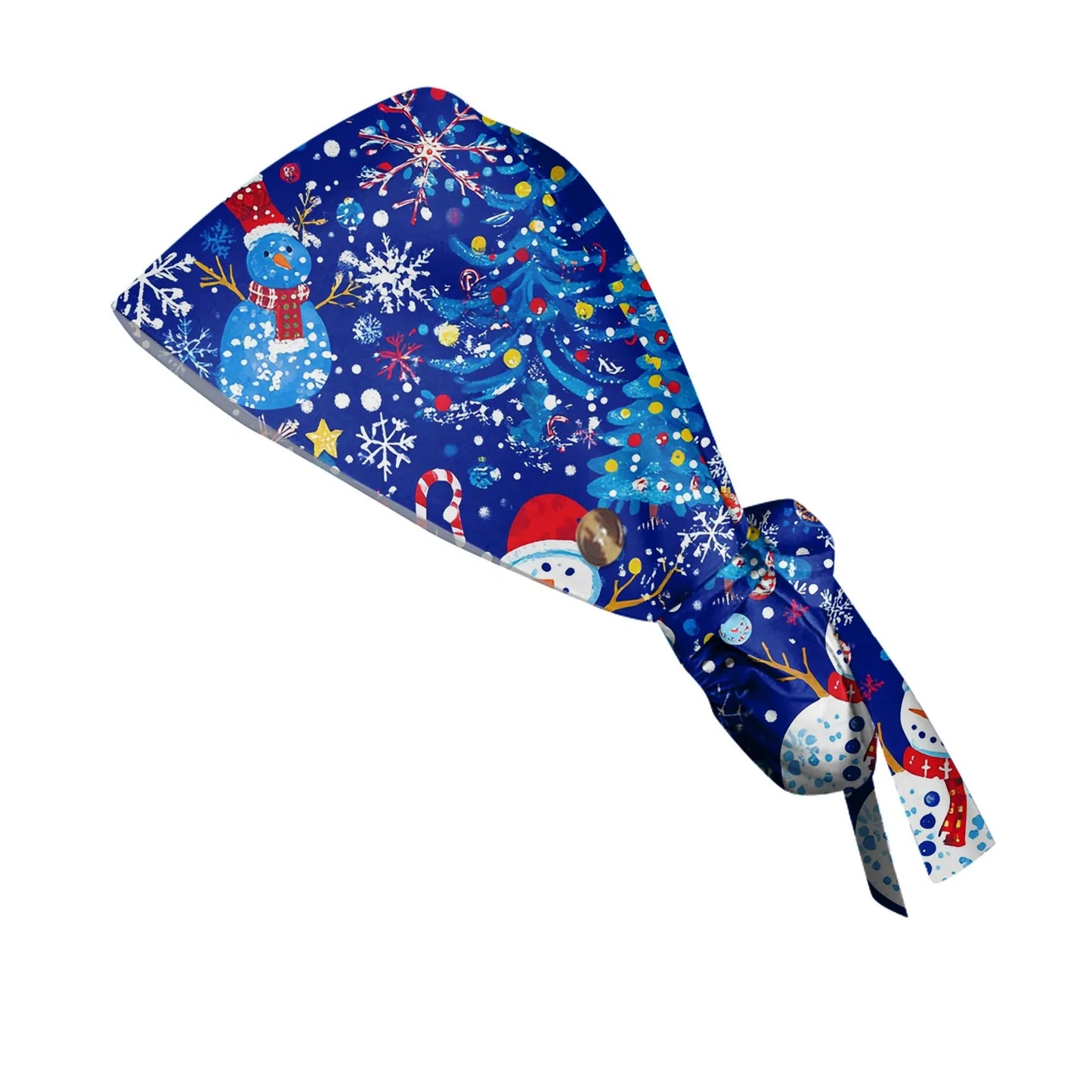 Christmas scrubs caps Pet shop hats Beauty Cleaning cap Wholesale prices cotton pet grooming nursing scrubs work cap