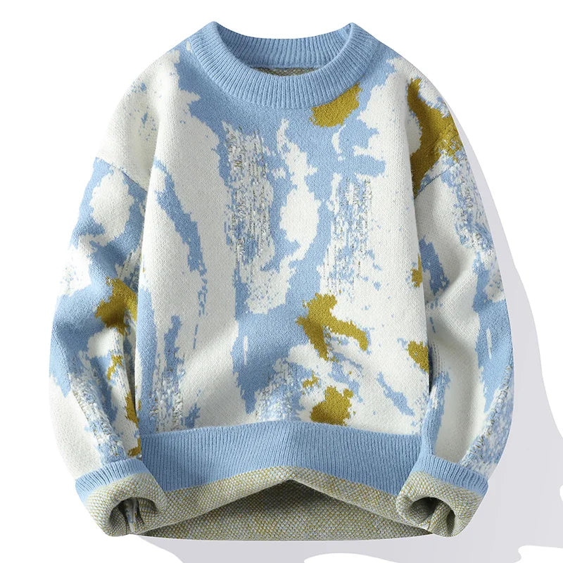 winter Men's Fashion casual Round Neck Warm sweater slim fit Sweaters Men sweater male Thicken Warm wool pullovers