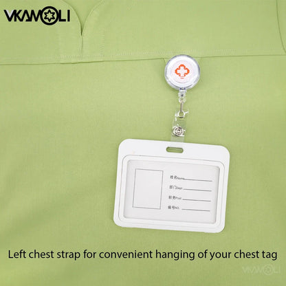 NEW Slim fitting elasticity scrubs sets Operating Room Medical Uniform scrubs uniform nurse women Solid color Surgery Suit