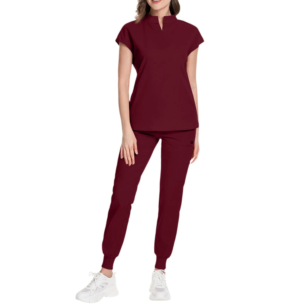 Scrubs Sets Beauty Costume High-Quality Scrubs Women Surgical Scrubs Set Scrubs Hospital Working Scrubs Set