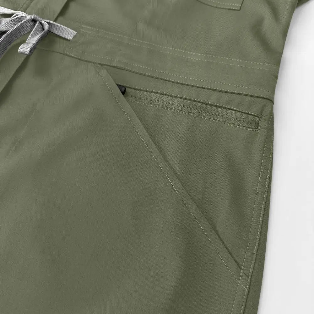 New Nurse Clothing Jumpsuits Medical Surgical Coverall Uniforms Beauty Salon SPA Clinic Pet Scrub Workwear High Quality Bodysuit