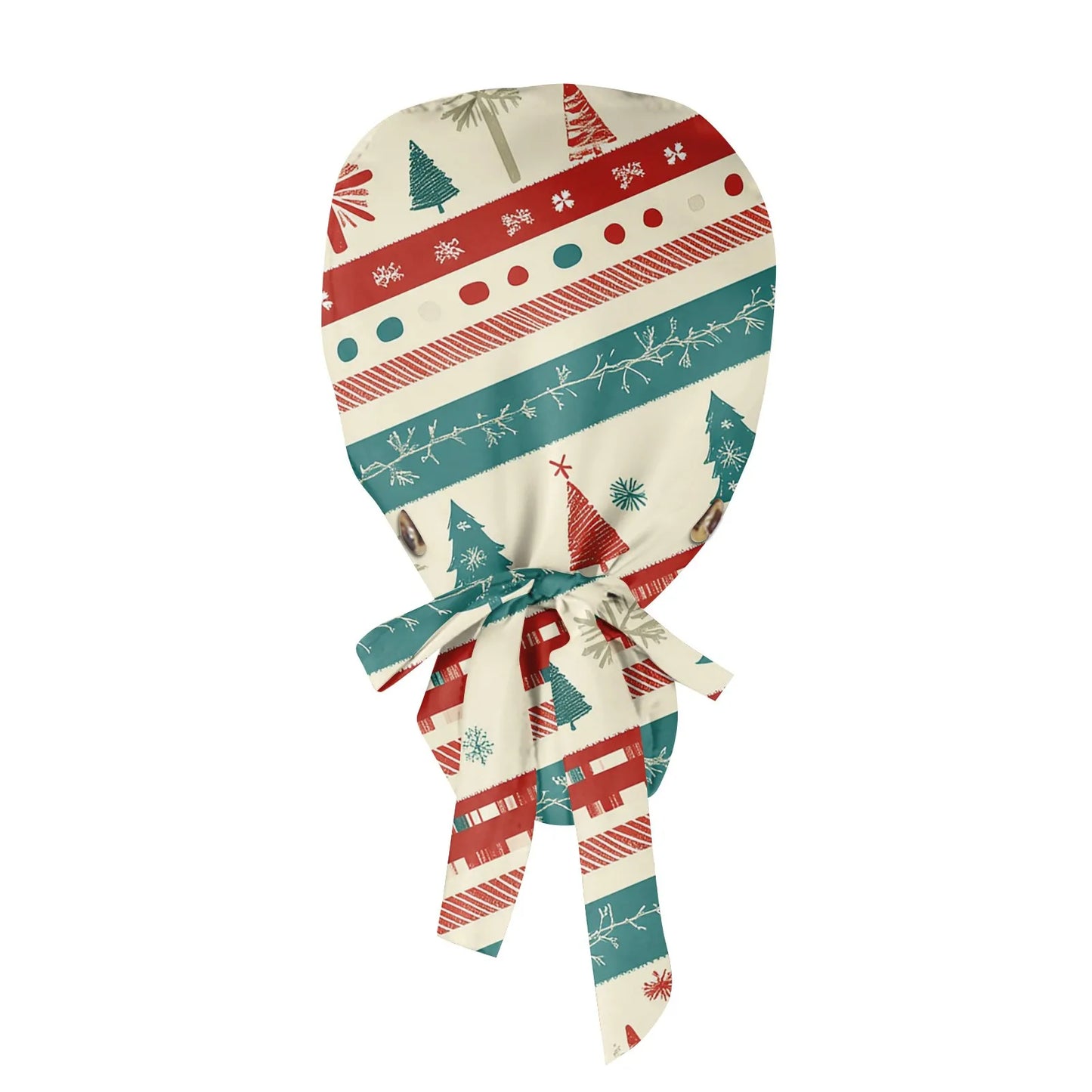 Christmas scrubs caps Pet shop hats Beauty Cleaning cap Wholesale prices cotton pet grooming nursing scrubs work cap