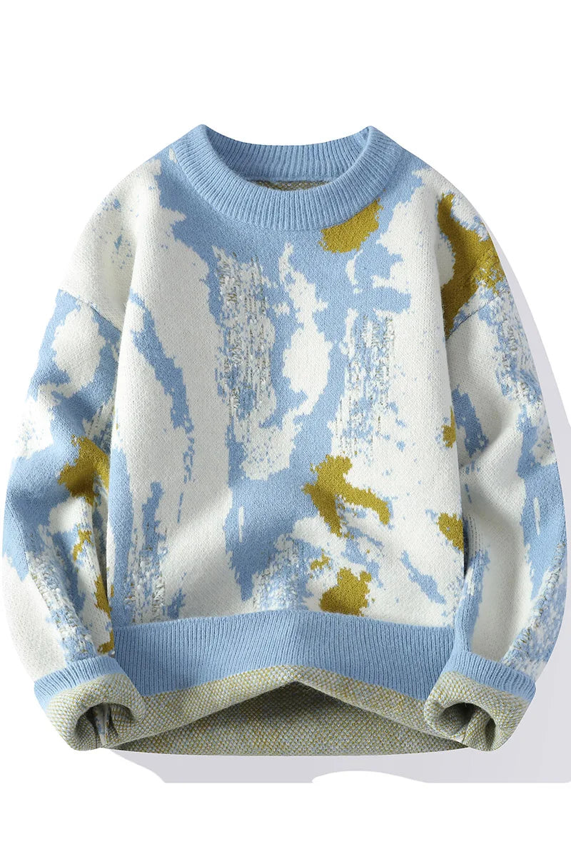 winter Men's Fashion casual Round Neck Warm sweater slim fit Sweaters Men sweater male Thicken Warm wool pullovers