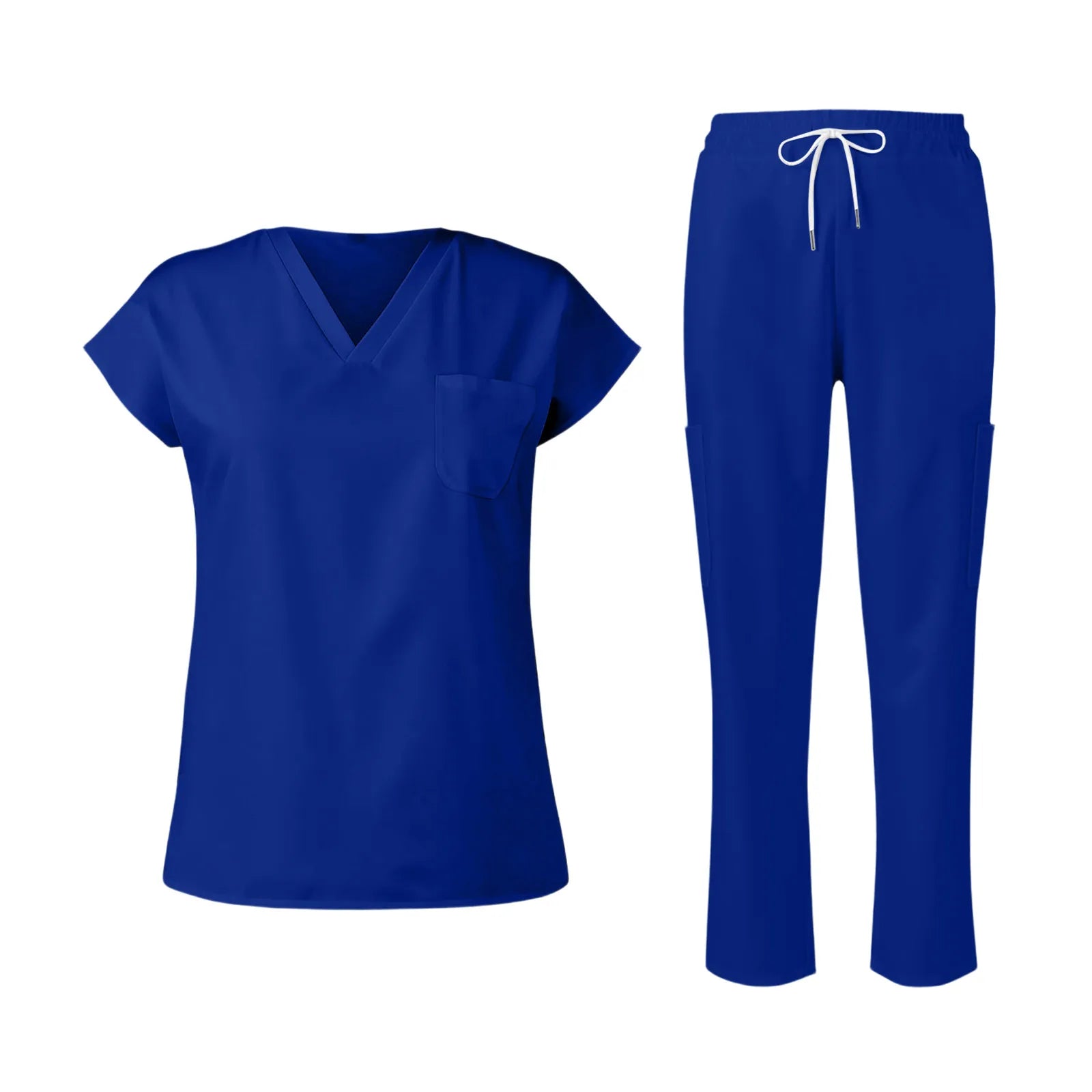 Scrubs Medical Uniform Women and Man Scrubs Set Medical Scrubs Top and Pants