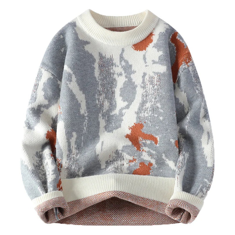 winter Men's Fashion casual Round Neck Warm sweater slim fit Sweaters Men sweater male Thicken Warm wool pullovers