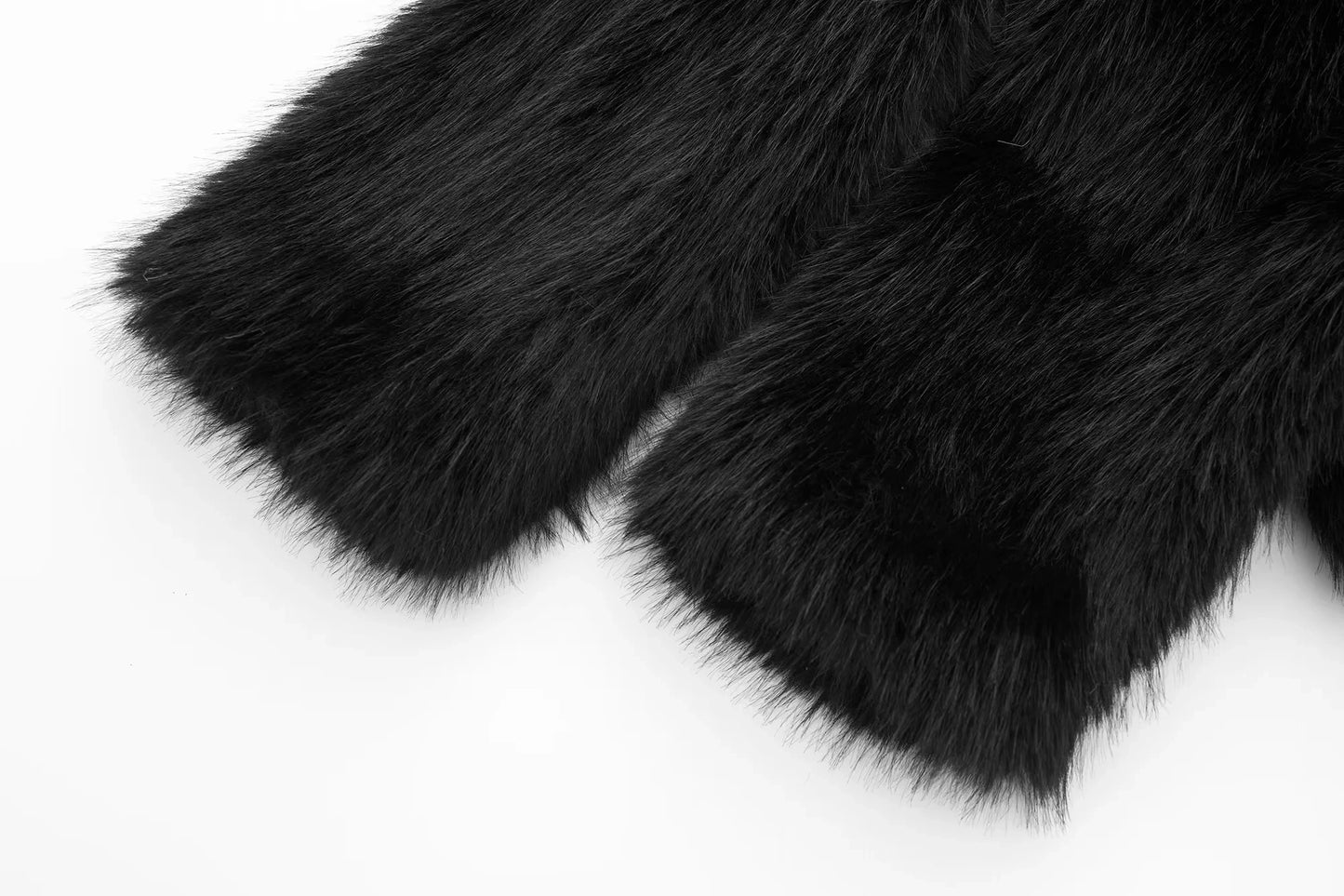 Winter Coats For Women Fashion New Faux Fur Long Sleeves Loose Coat Female Versatile High Street Women's Cardigan