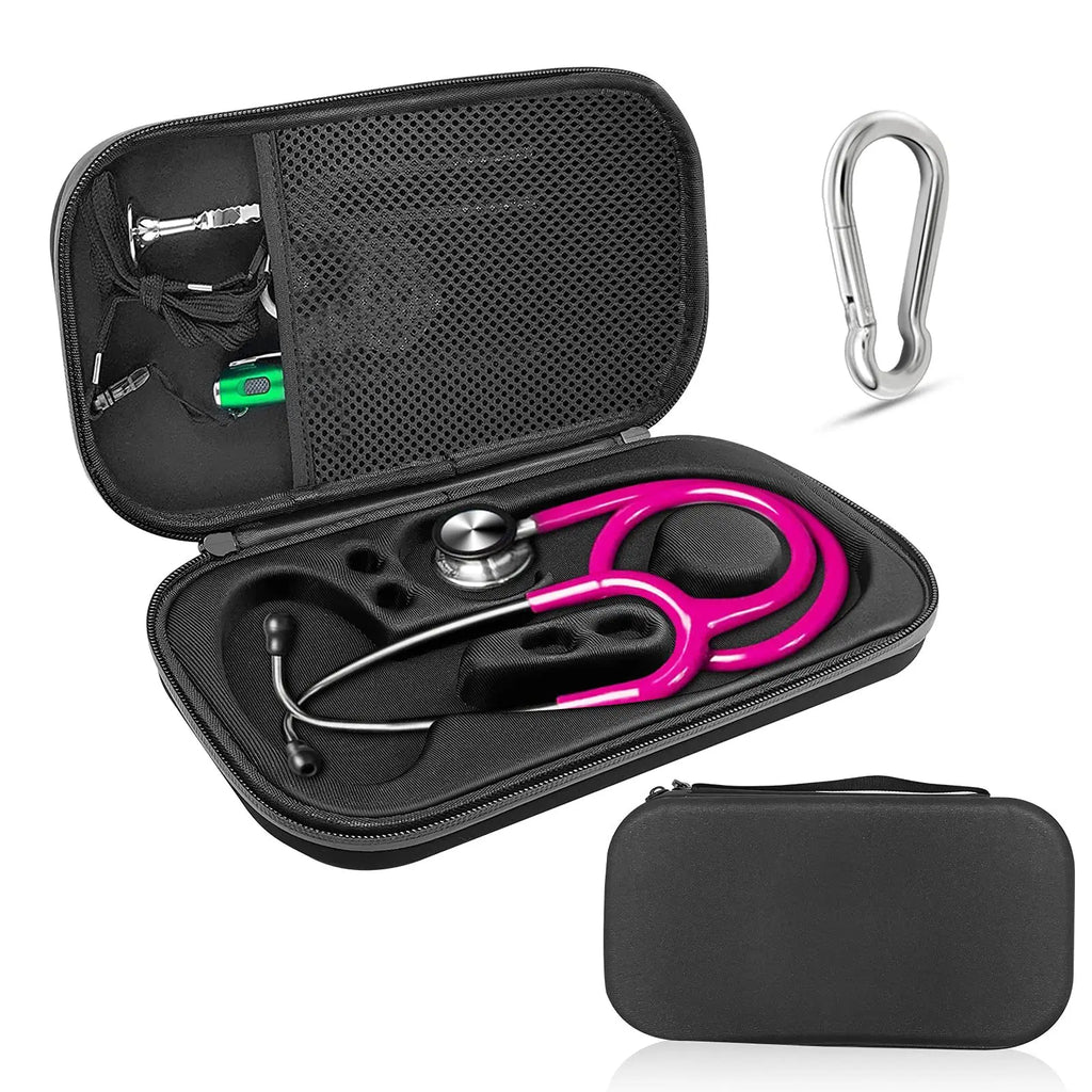 Eva Hard Stethoscope Case Shockproof Waterproof Portable Travel Storage Box For Littmann Cardiology Nurse Doctor Medical Organiz