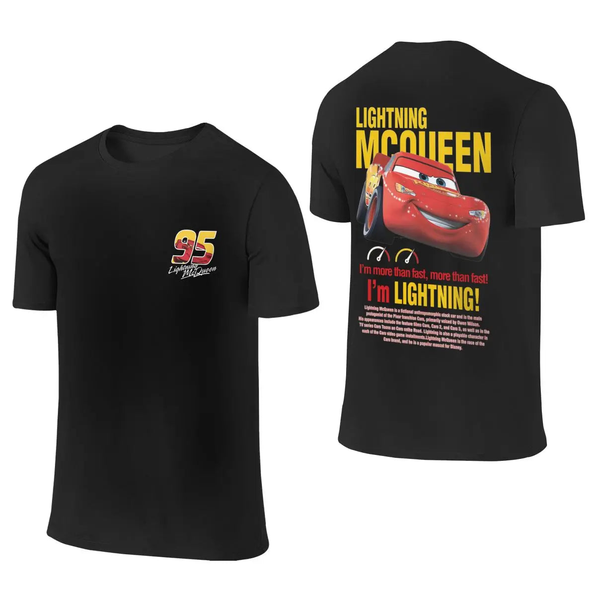 Romantic Lightning Mcqueen And Sally Matching T Shirt Outfits Double-Side Print Sally Mcqueen tshirt Tees for Couple Gifts