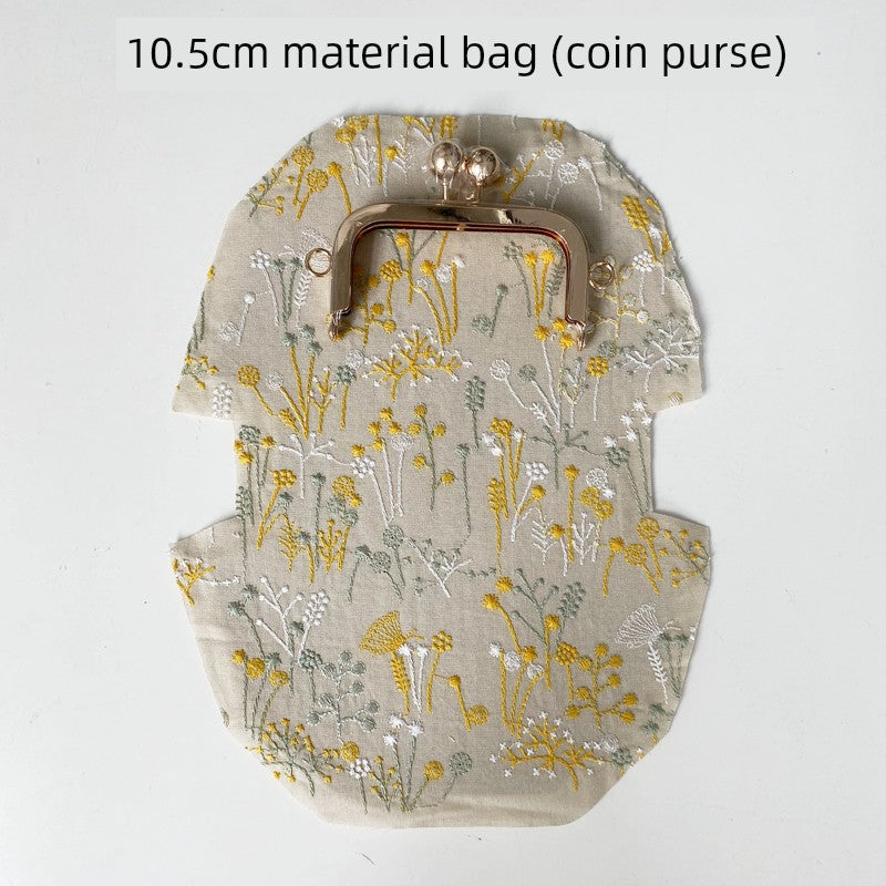 Machine Embroidery Extended Mobile Phone Bag Fabric