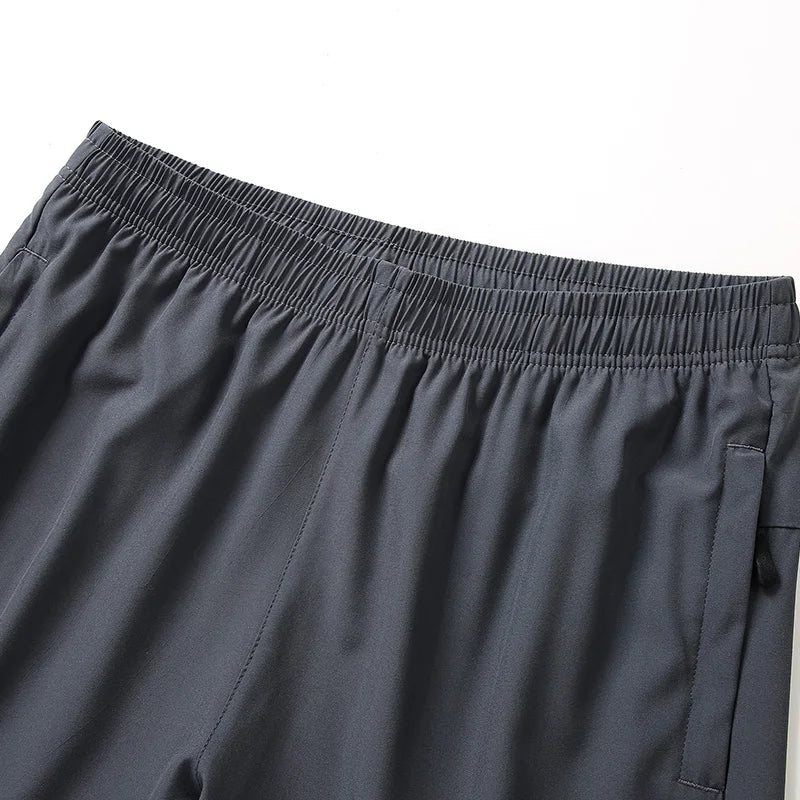 Plus Size 11XL 12XL Summer Men Solid Sport Shorts Mens Breathable Beach Shorts Men Large Quick Dry Jogger Shorts Male 9XL 10XL