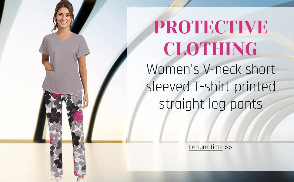 Unisex Medical Uniforms Men Women Nursing Clothes Beauty Costume Nurse Scrubs Sets Doctor Dentist Workwear Clinical Tops Pants