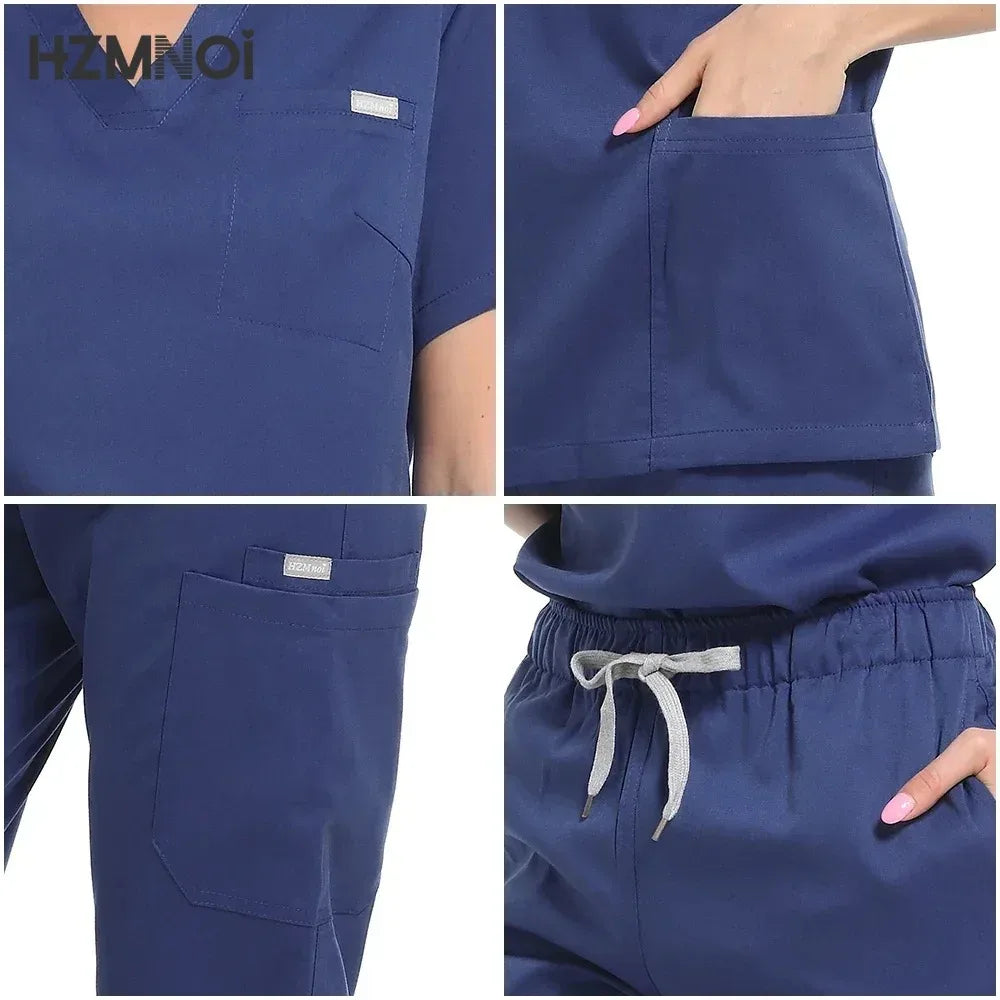 Wholesale Operating Room Medical Uniform Scrubs Hospital Working Scrubs Set Medical Supplies Nurse Dental Surgery Suit Workwear