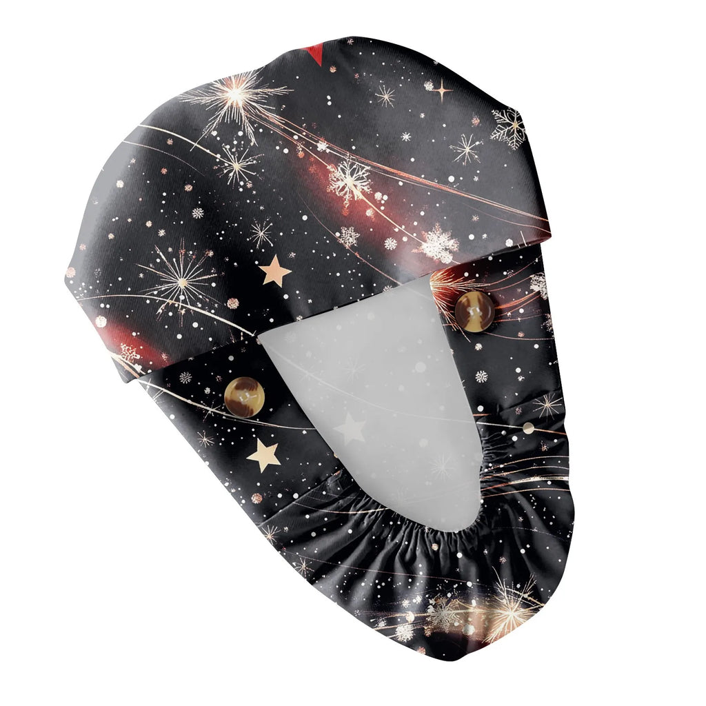 Christmas scrubs caps Pet shop hats Beauty Cleaning cap Wholesale prices cotton pet grooming nursing scrubs work cap