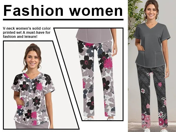 Unisex Medical Uniforms Men Women Nursing Clothes Beauty Costume Nurse Scrubs Sets Doctor Dentist Workwear Clinical Tops Pants