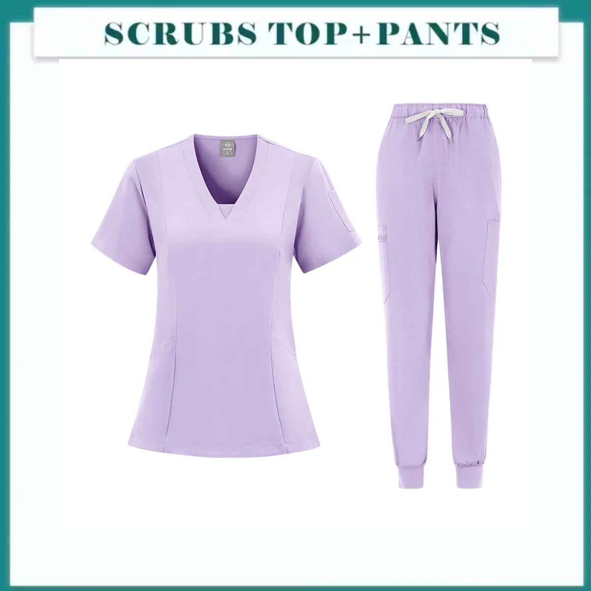 Scrub Sets Uniform Women Joggers Hospital Accessories Medical Surgical Gown Pharmacy Healthcare Work Wear Unisex Mens Scrub Soft