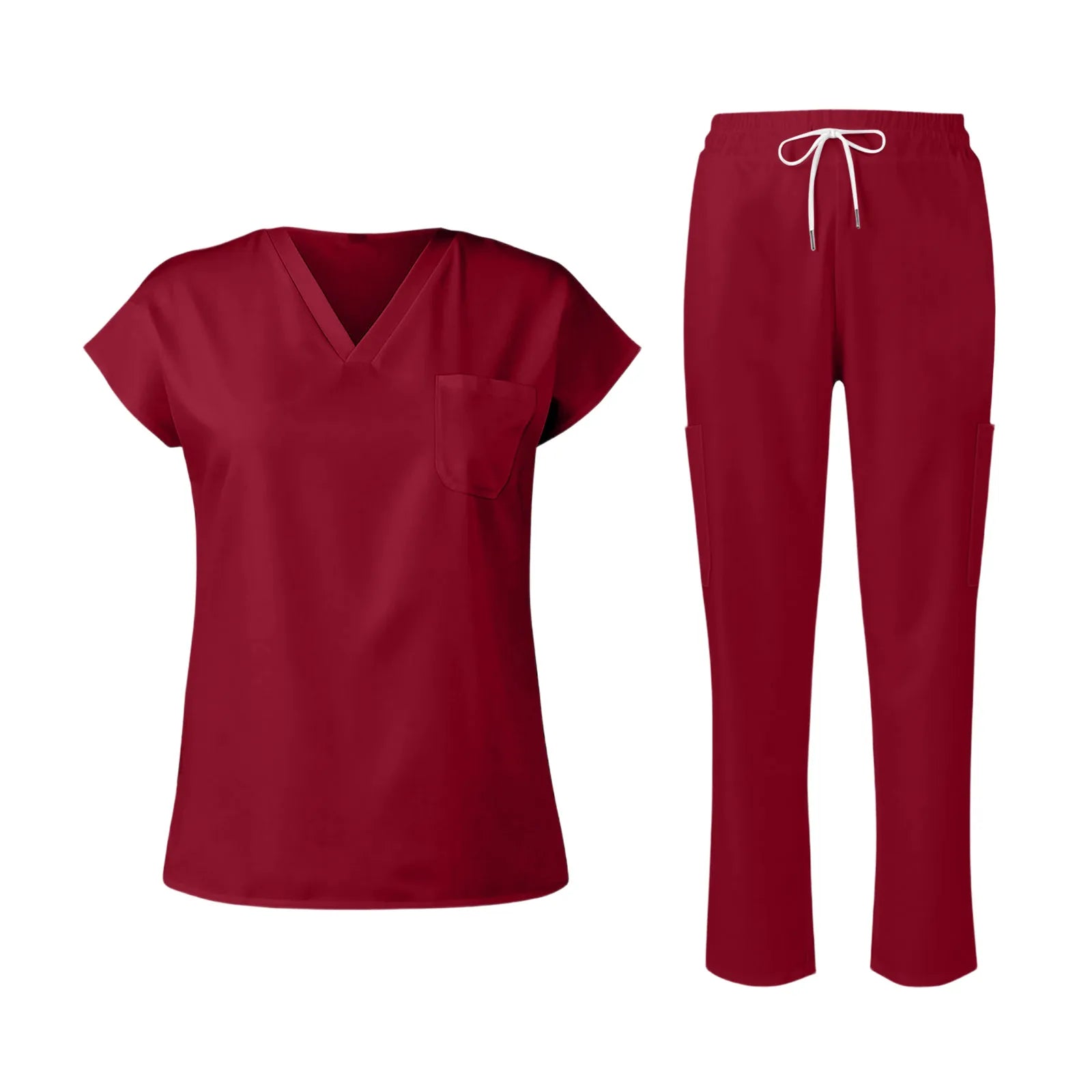 Scrubs Medical Uniform Women and Man Scrubs Set Medical Scrubs Top and Pants