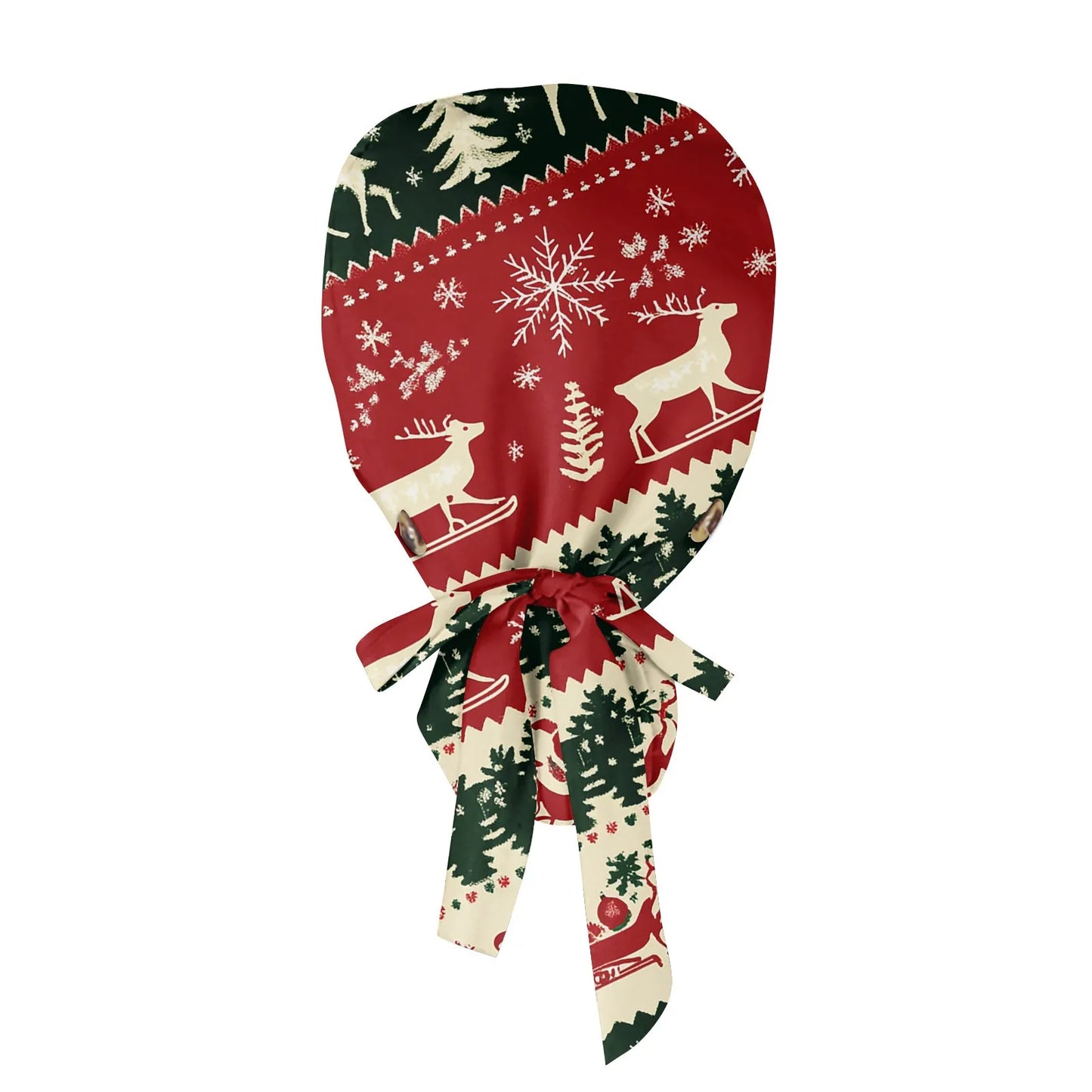 Christmas scrubs caps Pet shop hats Beauty Cleaning cap Wholesale prices cotton pet grooming nursing scrubs work cap