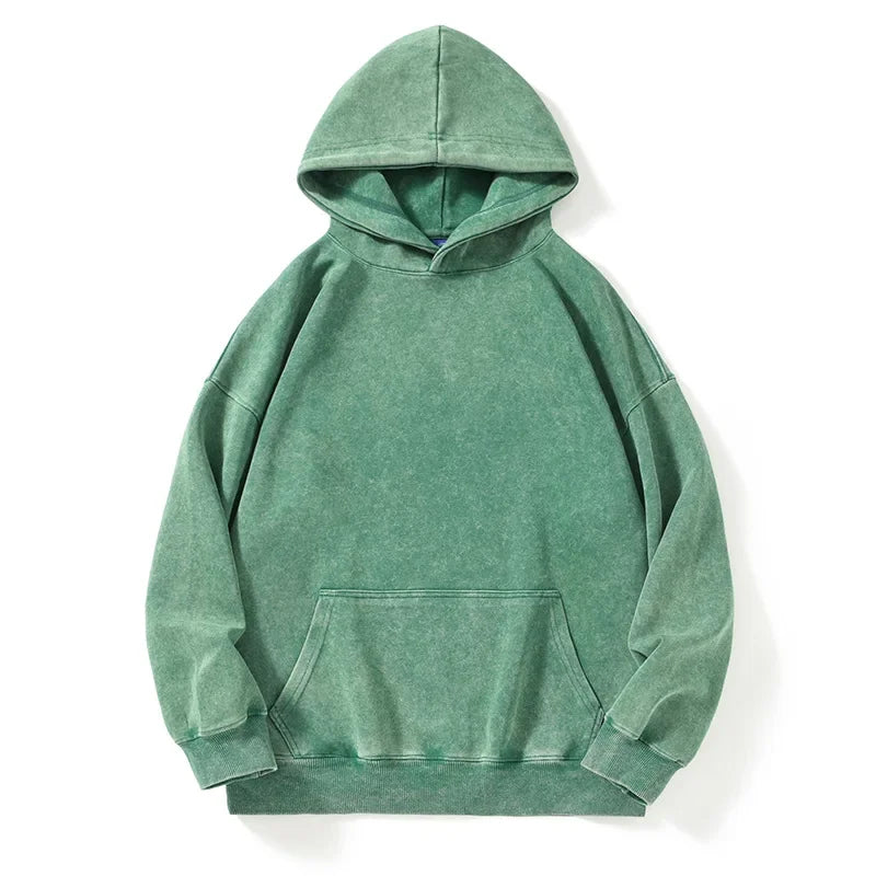 Autumn Winter Vintage Hoody Hoodies Men Hooded Hip Hop Streetwear Sweatshirts Couple Sports Solid Casual Sweatshirt Hoodie