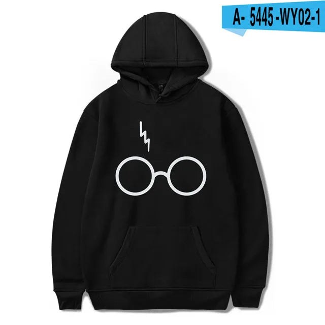 Harrys Glasses Printed Sweatshirt Hoodies Women/Men Casual Harajuku Hoodie Sweatshirts Fashion Fleece Jacket Coat Brand Clothes