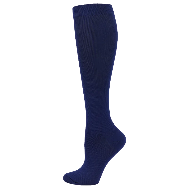 Compression Stockings Blood Circulation Promotion Slimming Compression Socks Anti-Fatigue Comfortable Solid Color Socks