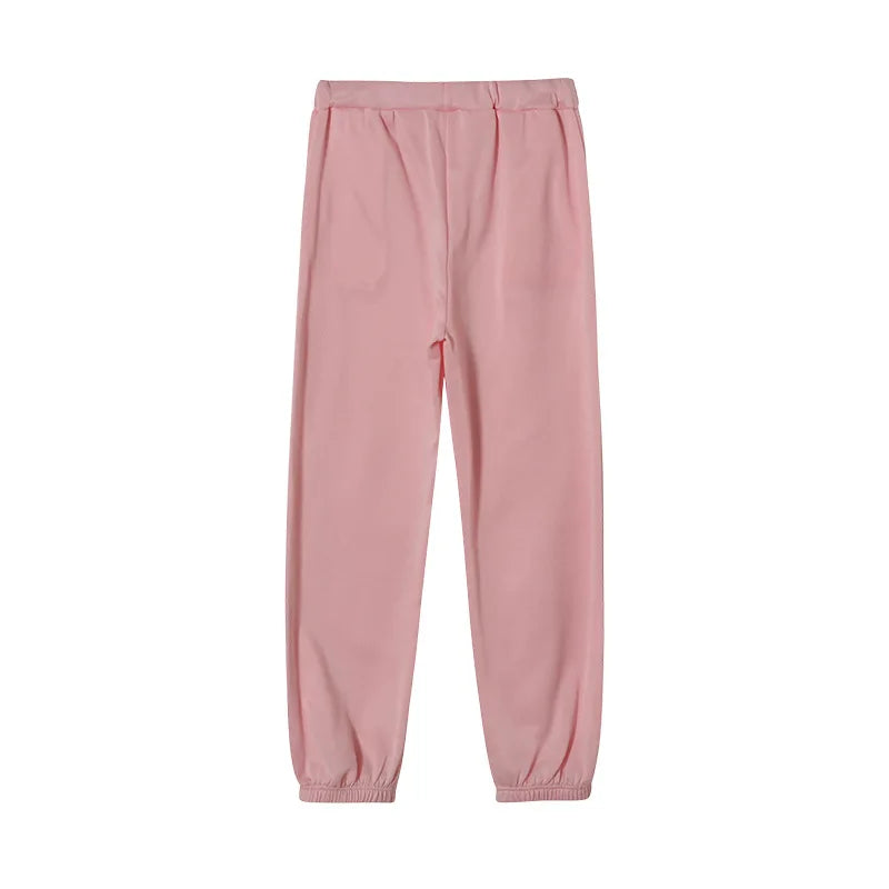 autumn tracksuit outfit set Women Two Piece Set hoodies Hooked Leisure Wide Leg Long Pants Sets Slim Fit Office Ladies Autumn