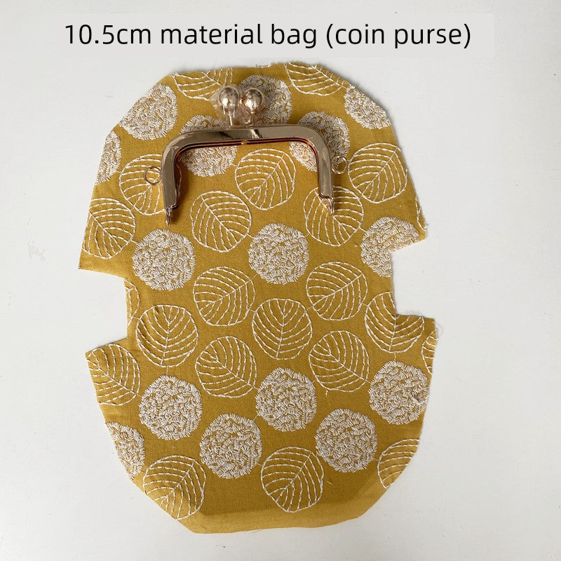 Machine Embroidery Extended Mobile Phone Bag Fabric
