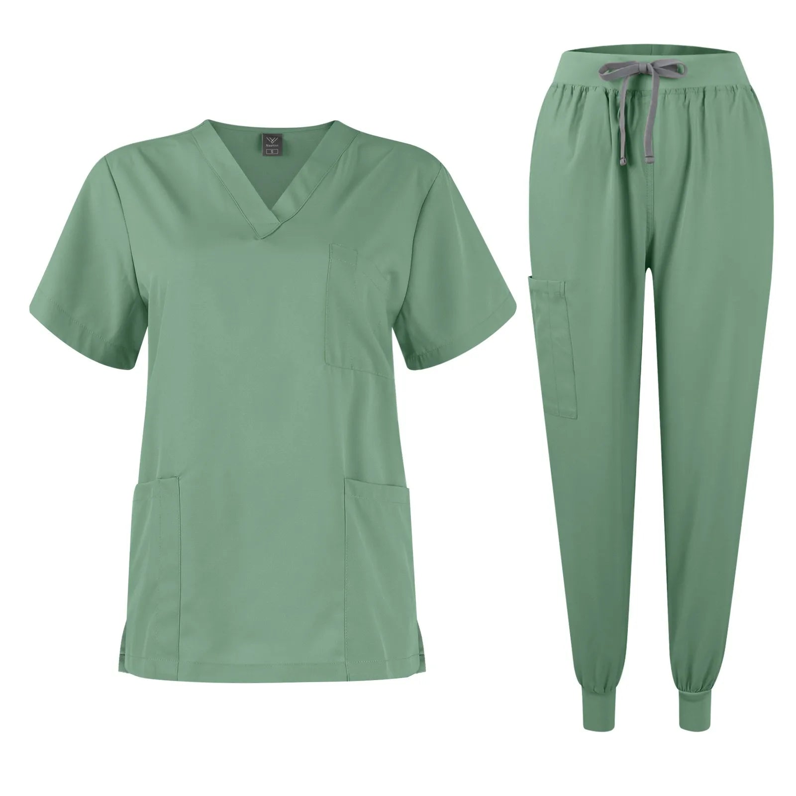 Nursing Beauty Salon Work Clothes Short sleeved Health Services Nursing Suits Summer Fashion Pet Surgical Doctor Costume Women
