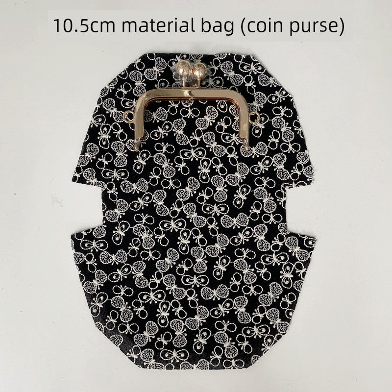 Machine Embroidery Extended Mobile Phone Bag Fabric