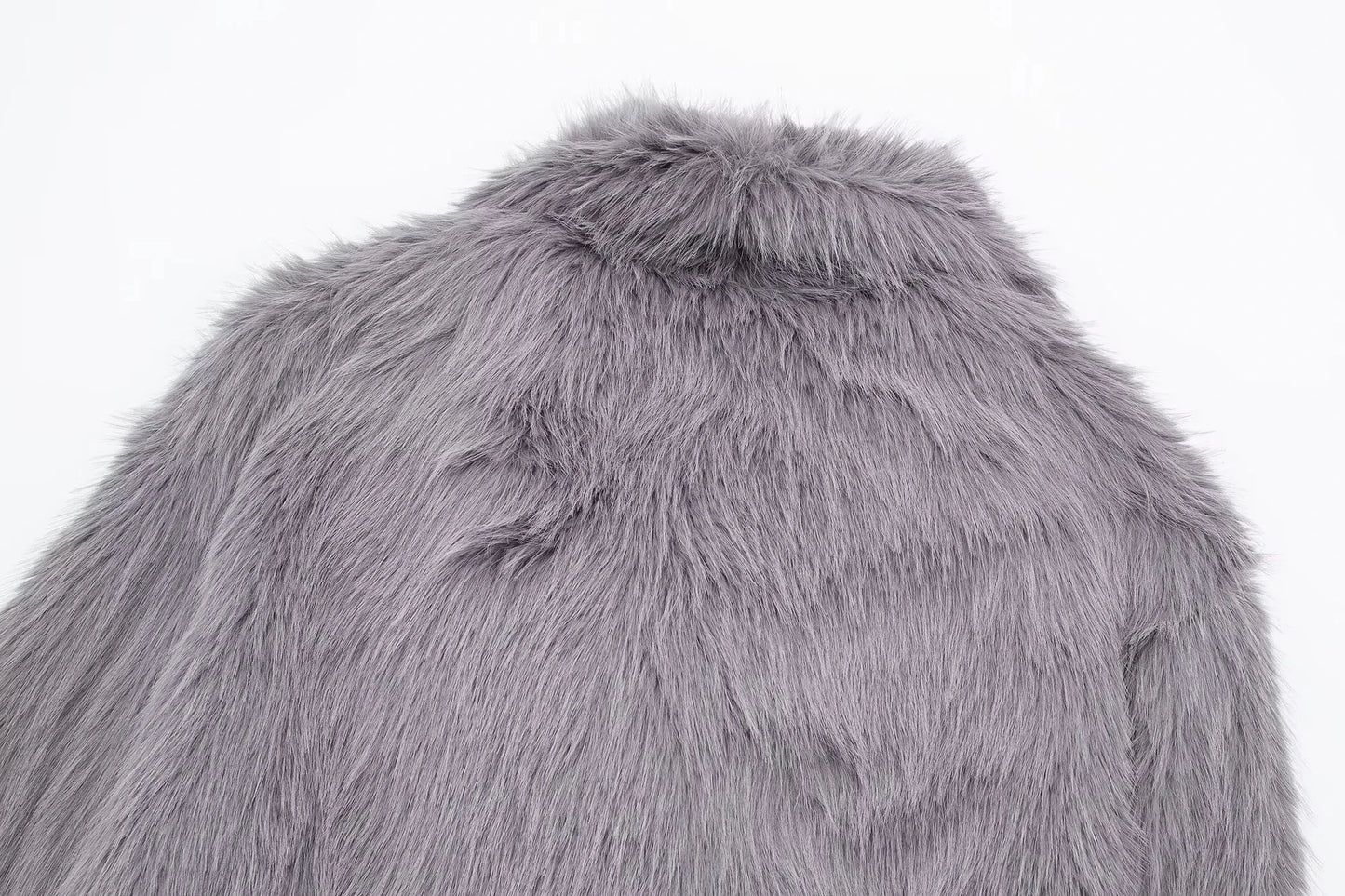 Winter Coats For Women Fashion New Faux Fur Long Sleeves Loose Coat Female Versatile High Street Women's Cardigan