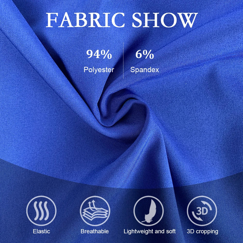 Nursing Elastic Scrubs Anti-Wrinkle Surgical Uniforms Woman Breathable Short Sleeved Top and Pants Sets Nurse Uniform Scrub Suit