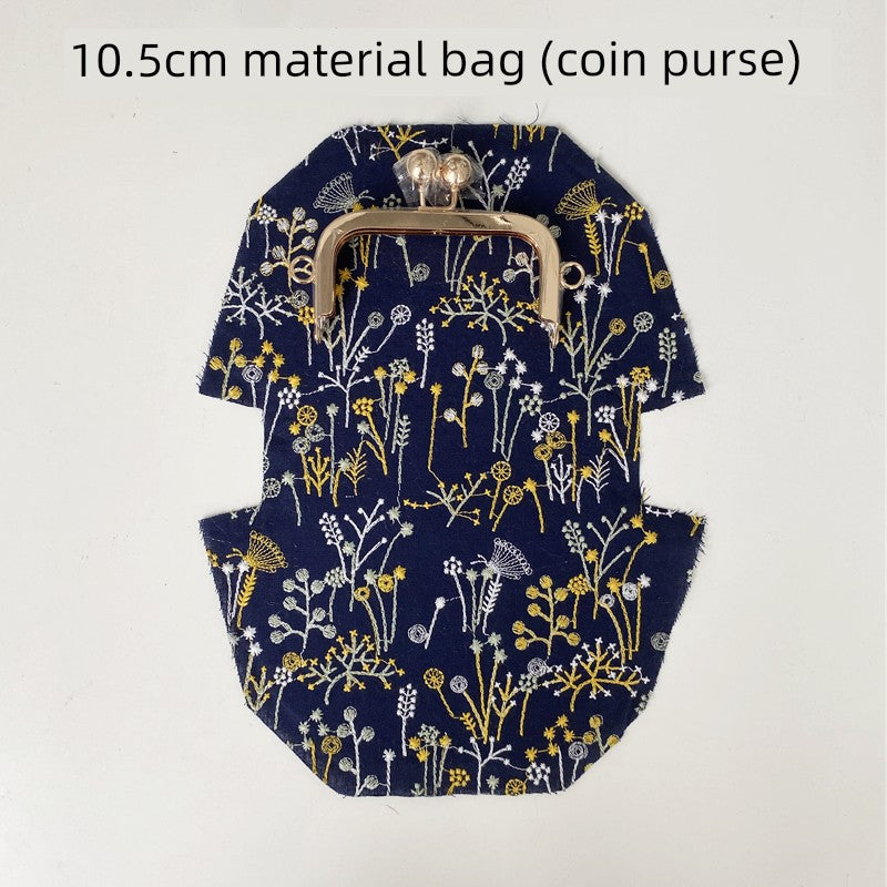 Machine Embroidery Extended Mobile Phone Bag Fabric