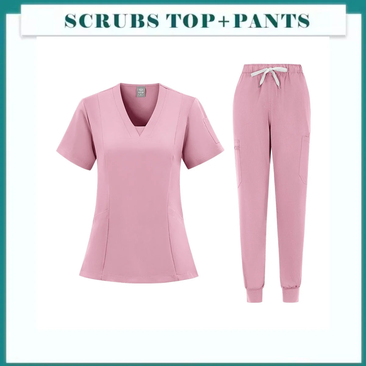 Scrub Sets Uniform Women Joggers Hospital Accessories Medical Surgical Gown Pharmacy Healthcare Work Wear Unisex Mens Scrub Soft