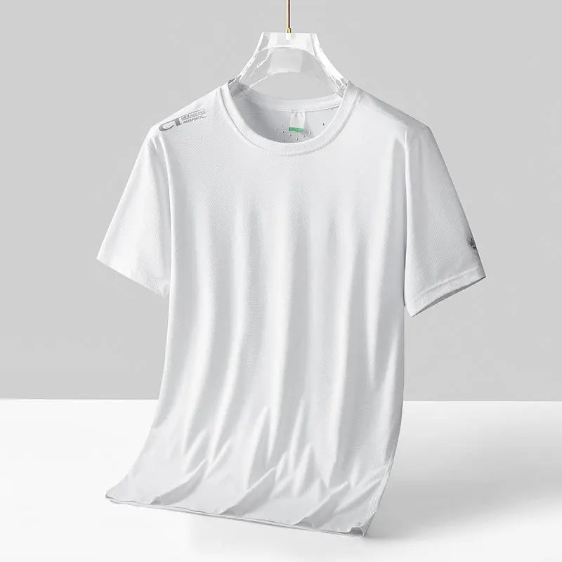 7XL 8XL Men's Sun Protection T-shirts Summer UPF 50+ Short Sleeve Performance Quick Dry Breathable Hiking Fish T-shirts UV-Proof