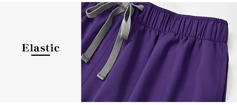 Slim Fit Women Scrubs Sets Hospital Medical Uniforms Nurses Accessories Dental Clinic Beauty Salon Spa Pet Lab Workwear Clothes
