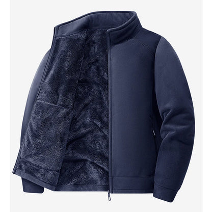 Winter Men Fleece Warm Jackets Mens Windproof Thick Jackets Parkas Coats Men Hooded Casual Outwear Jacket