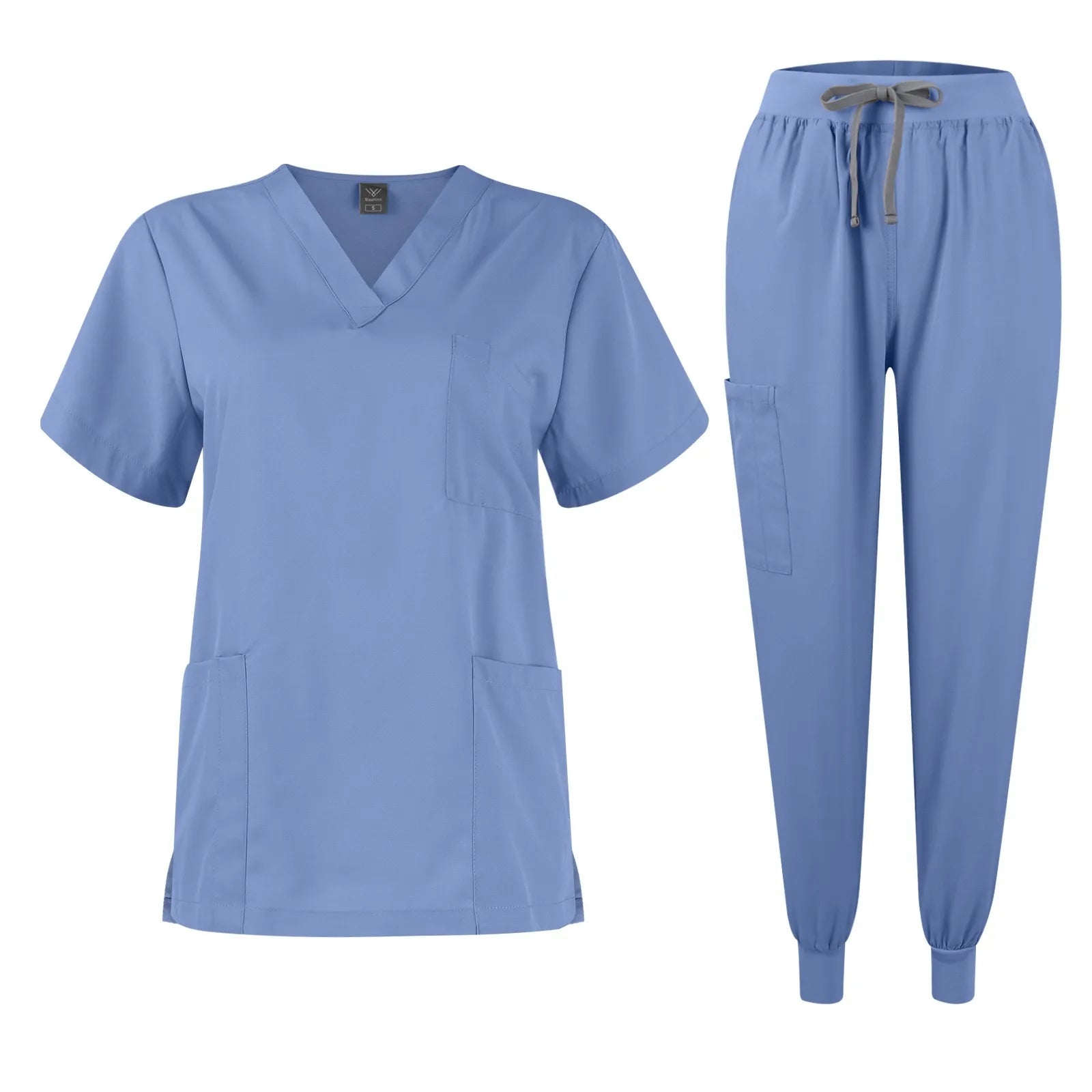 Nursing Beauty Salon Work Clothes Short sleeved Health Services Nursing Suits Summer Fashion Pet Surgical Doctor Costume Women