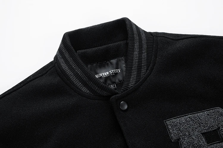 Autumn and Winter Coat Mens Clothes Loose Fashion Baseball Suit Trend Jacket