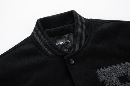 Autumn and Winter Coat Mens Clothes Loose Fashion Baseball Suit Trend Jacket