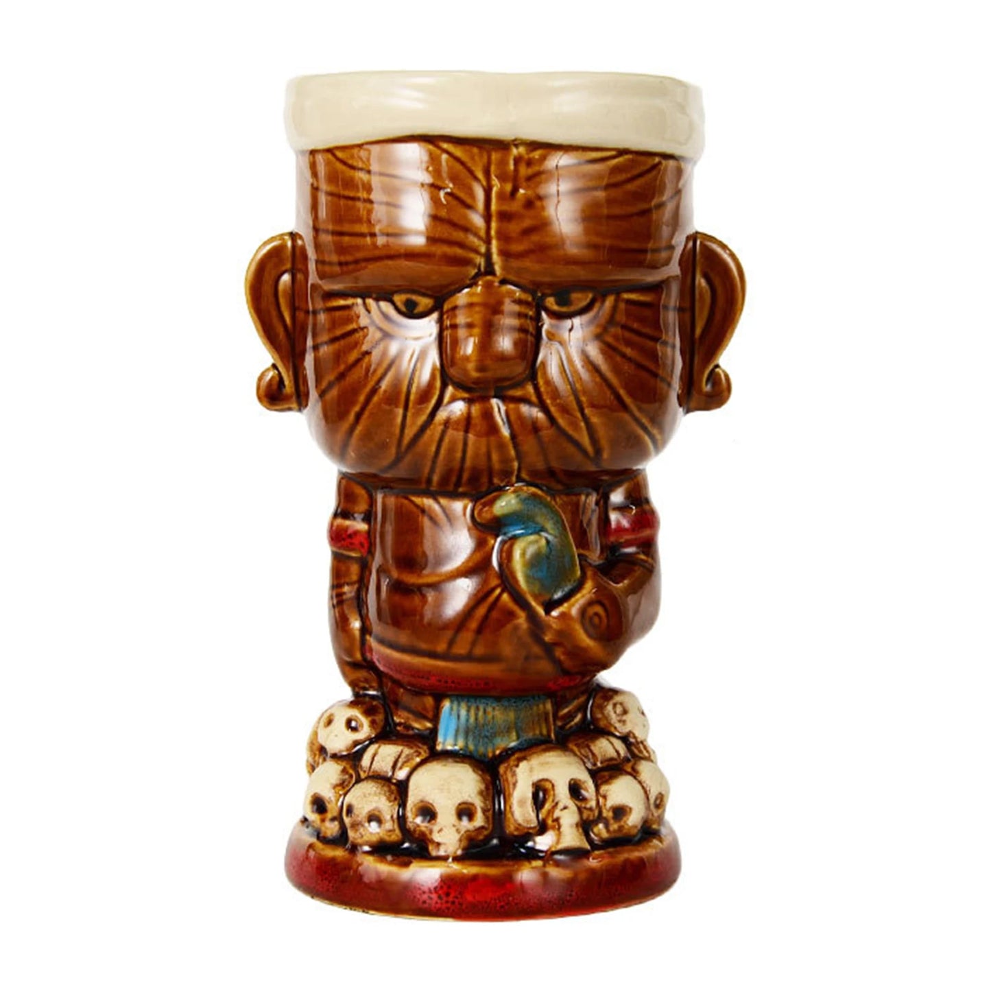 Hawaiian Cocktail Cups Creative Style Ceramic Mug Beer Beverage Tiki Mug Wine Mug Bar Tools Home Bar Party Drinkware Cups