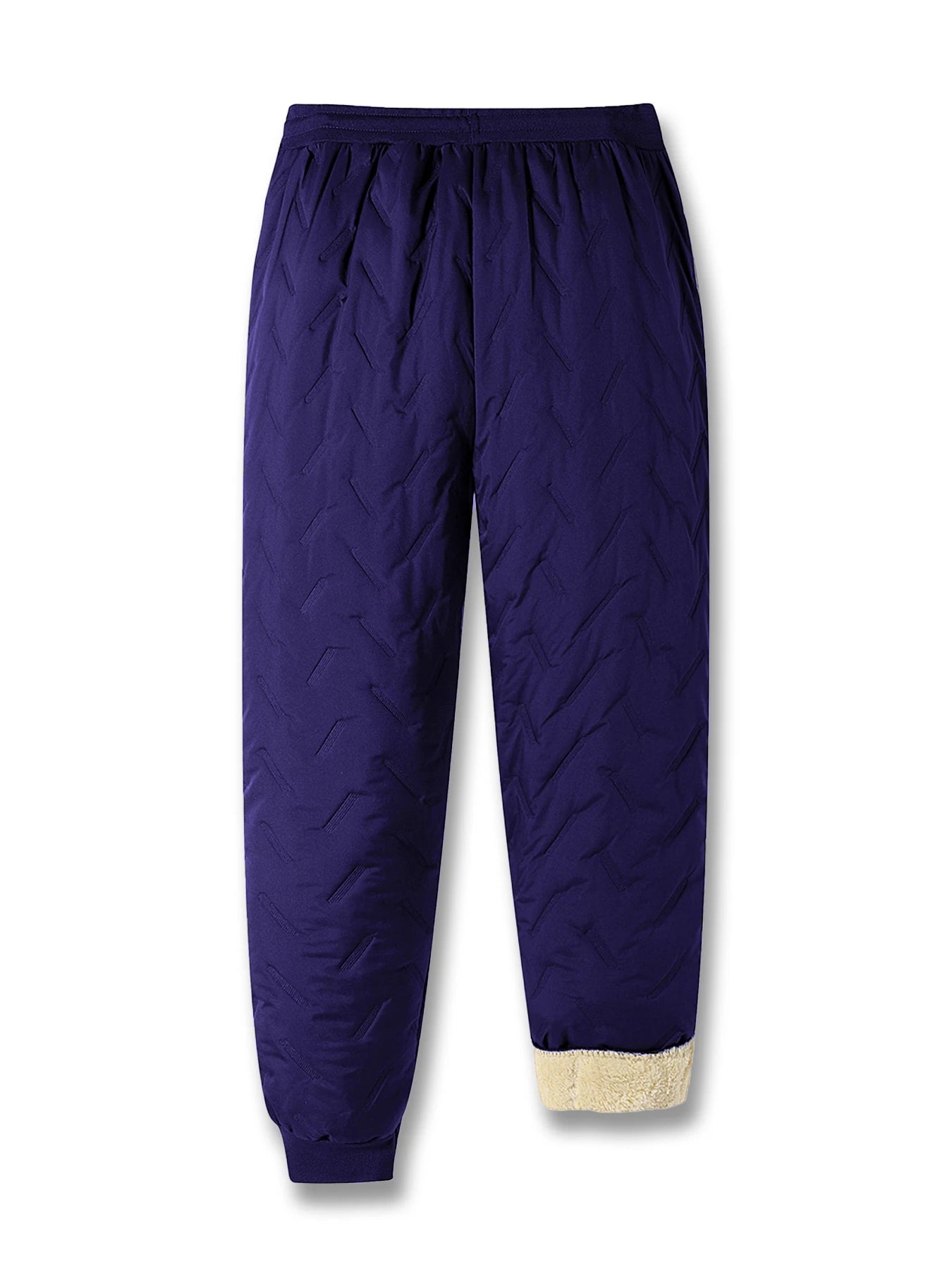Winter Sweatwear Men Plush Thick Fleece Sweatpant Waterproof Windproof Warm Cotton Pants Lambswool Thermal Trousers Casual Pants