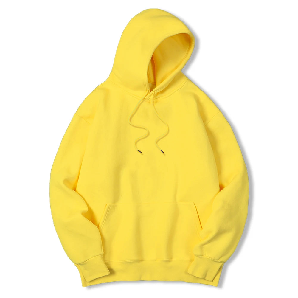 Fashion Brand Men's Hoodies New Spring Autumn Casual Hoodies Sweatshirts Men/Women Tops Candy Solid Color Hoodies Sweatshirt