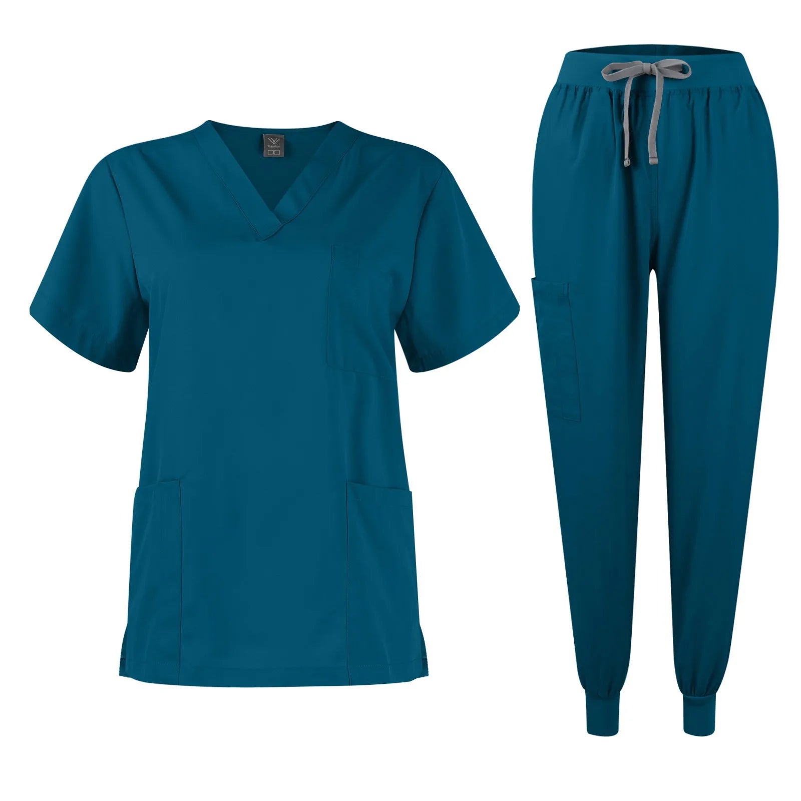 Nursing Beauty Salon Work Clothes Short sleeved Health Services Nursing Suits Summer Fashion Pet Surgical Doctor Costume Women